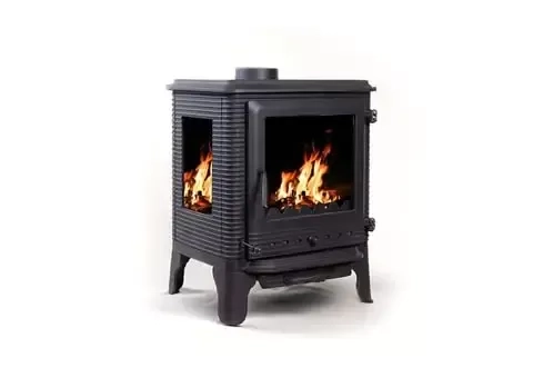 Tokyo Kapaklı Şömine Tipi Döküm Soba